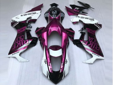 Carenagens Moto Honda CBR1000RR 2017-2023 - Branco Roxo Preto Brilhante