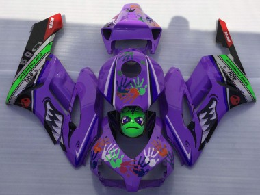 Carenagens Moto Honda CBR1000RR 2004-2005 - Roxo Verde Preto Vermelho Tubarão
