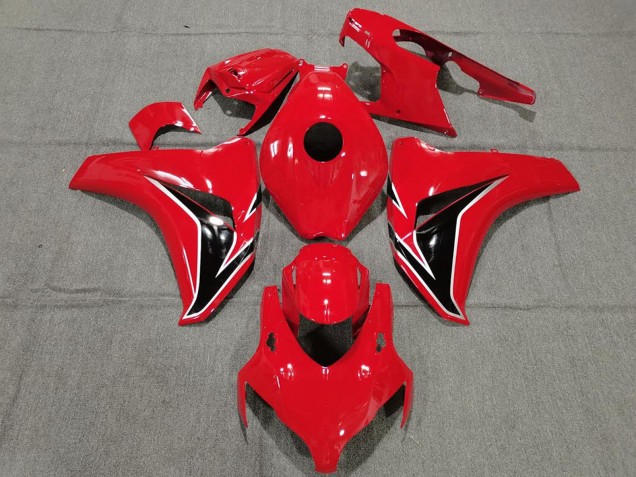Carenagens Moto Honda CBR1000RR 2008-2011 - Vermelho Preto Brilhante OEM Estilo