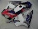 Carenagem Moto Honda CBR600RR 2003-2004 - Branco Vermelho Azul