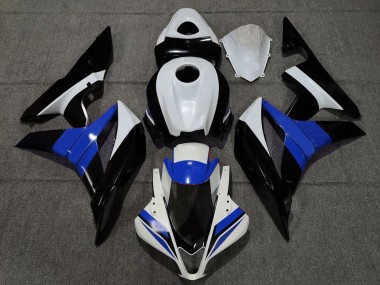 Carenagens Moto Honda CBR600RR 2007-2008 - Branco Azul Preto Brilhante