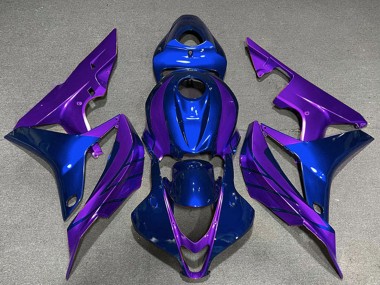 Carenagens Moto Honda CBR600RR 2007-2008 - Azul Roxo
