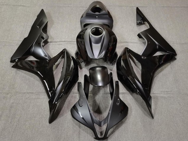 Carenagens Moto Honda CBR600RR 2007-2008 - Preto Brilhante Preto Fosco