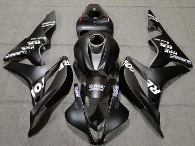 Carenagens Moto Honda CBR600RR 2007-2008 - Preto Fosco Branco Repsol