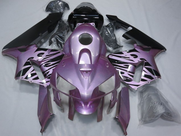 Carenagens Moto Honda CBR600RR 2005-2006 - Rose Roxo Chama