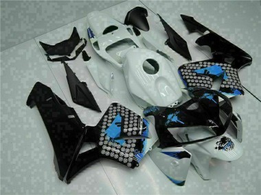 Carenagens Moto Honda CBR600RR 2005-2006 - Branco Preto Verde