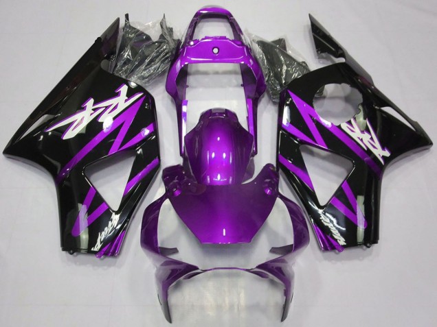 Carenagem Moto Honda CBR954RR 2002-2003 - Roxo Preto Brilhante