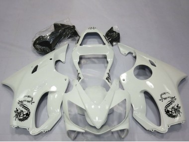 Carenagens Moto Honda CBR600 F4i 2001-2003 - Branco Dragão