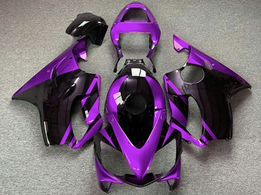 Carenagens Moto Honda CBR600 F4i 2001-2003 - Roxo Preto Brilhante