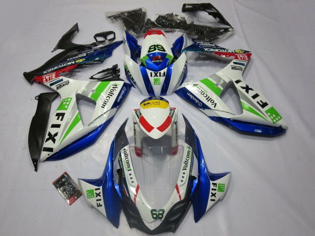 Carenagens Moto Suzuki GSXR 1000 2009-2016 - Fixi