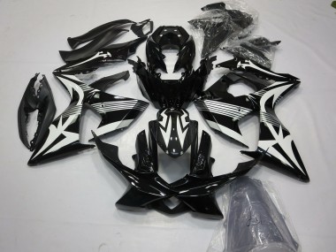 Carenagens Moto Suzuki GSXR 1000 2009-2016 - Branco Preto