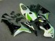Carenagem Moto Honda CBR600RR 2007-2008 - Branco Verde Preto Brilhante Hannspree