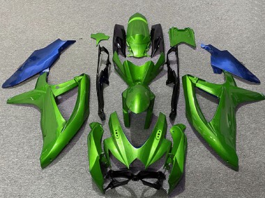 Carenagens Moto Suzuki GSXR 600 / GSXR 750 2008-2010 - Verde Azul