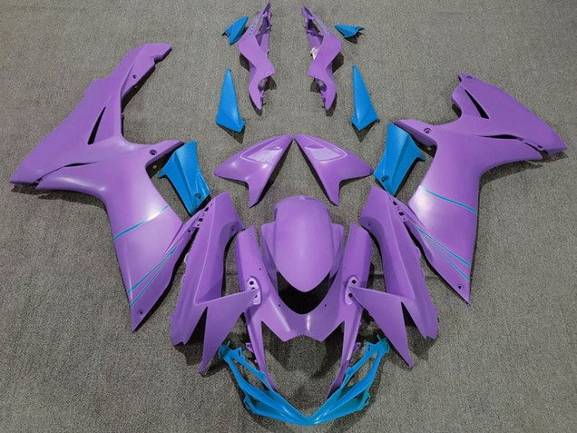 Carenagens Moto Suzuki GSXR 600 / GSXR 750 2011-2024 - Roxo Azul Claro