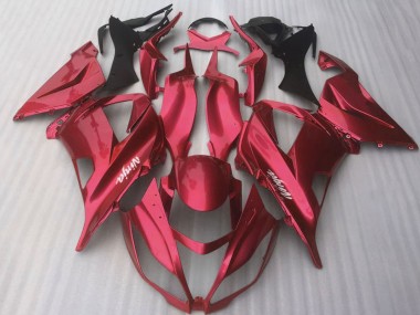 Carenagens Moto Kawasaki ZX10R 2016-2020 - Vermelho Doce Brilhante