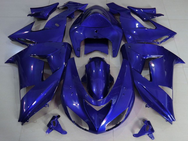 Carenagens Moto Kawasaki ZX10R 2006-2007 - Azul Escuro