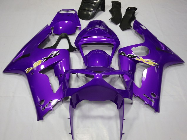 Carenagens Moto Kawasaki ZX6R 2003-2004 - Roxo