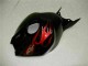 Carenagens Moto Honda CBR1000RR 2004-2005 - Preto Brilhante Vermelho Chama