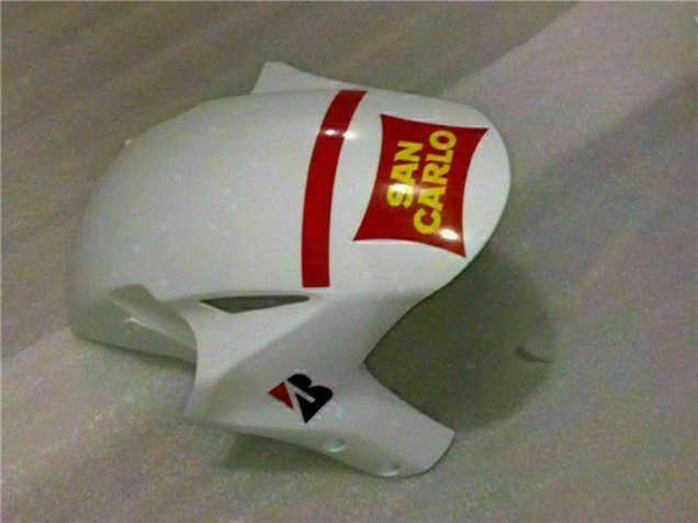 Carenagens Moto Honda CBR1000RR 2004-2005 - Branco Vermelho Amarelo San Carlo 58