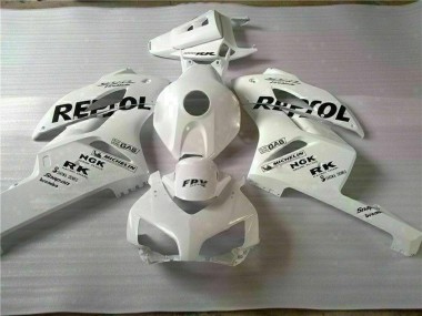 Carenagens Moto Honda CBR1000RR 2004-2005 - Branco Preto Repsol