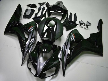 Carenagens Moto Honda CBR1000RR 2004-2005 - Preto Brilhante Cinzento