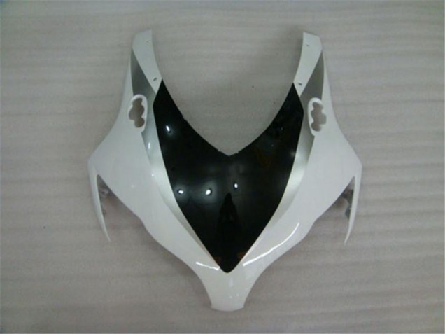 Kits Carenagens Moto Honda CBR1000RR 2008-2011 - Branco Preto Brilhante