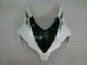 Kits Carenagens Moto Honda CBR1000RR 2008-2011 - Branco Preto Brilhante