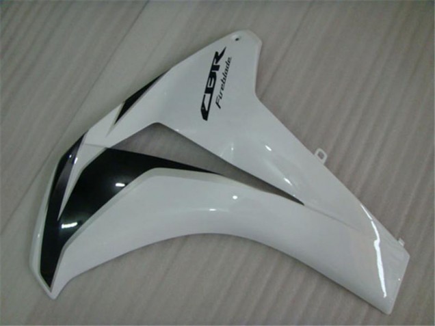 Kits Carenagens Moto Honda CBR1000RR 2008-2011 - Branco Preto Brilhante