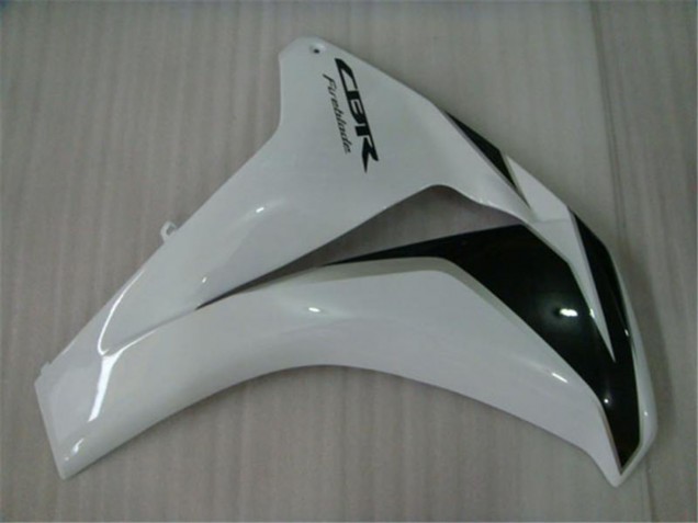 Kits Carenagens Moto Honda CBR1000RR 2008-2011 - Branco Preto Brilhante