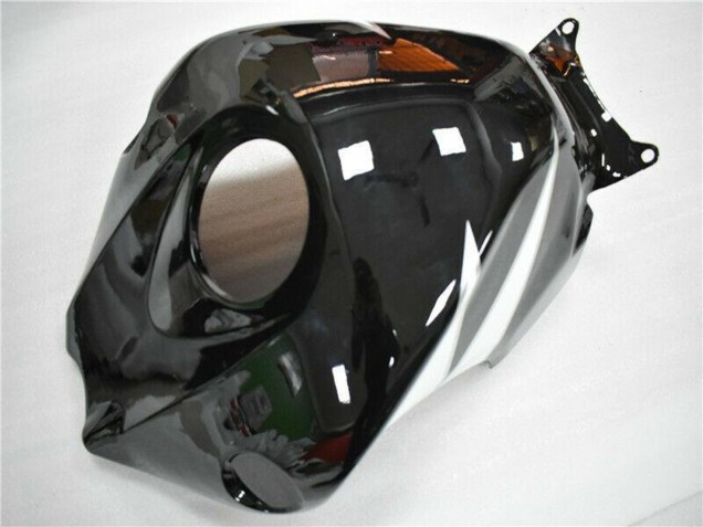 Carenagem Moto Honda CBR1000RR 2008-2011 - Branco Preto Brilhante
