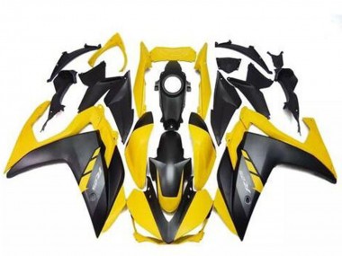 Carenagens Moto Yamaha R3 2015-2018 - Amarelo Preto Fosco