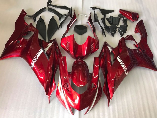 Carenagens Moto Yamaha R6 2017-2023 - Vermelho