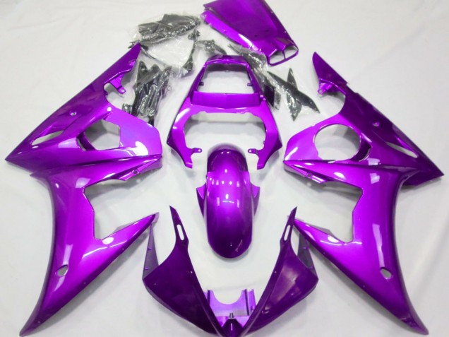 Carenagens Moto Yamaha R6 2003-2004 - Roxo Brilhante