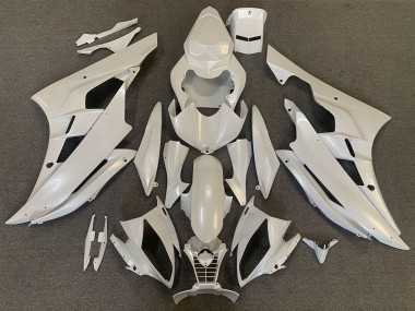 Carenagens Moto Yamaha R6 2006-2007 - Branco Pérola