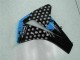 Carenagem Moto Honda CBR1000RR 2008-2011 - Branco Azul Preto Brilhante