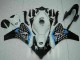 Carenagem Moto Honda CBR1000RR 2008-2011 - Branco Azul Preto Brilhante