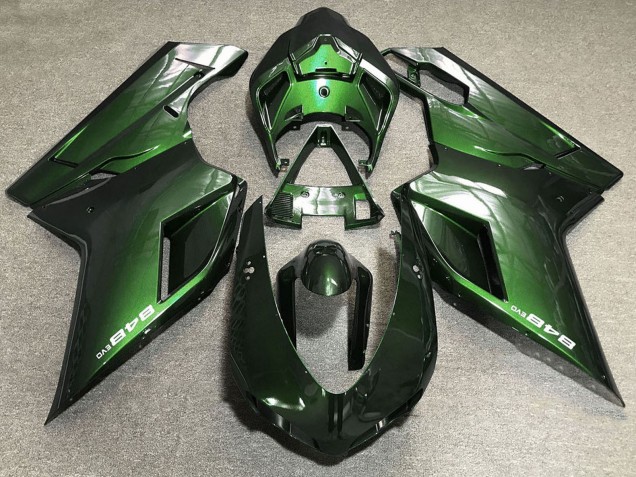Carenagens Moto Ducati 848 2007-2014 - Verde