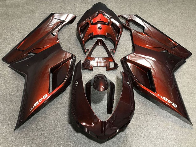 Carenagens Moto Ducati 848 2007-2014 - Vermelho