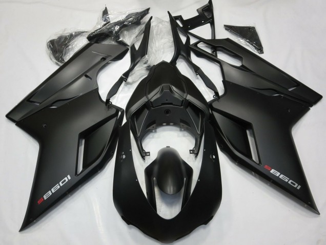 Carenagens Moto Ducati 1098 2007-2014 - Preto Fosco