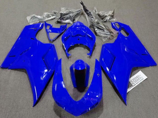 Carenagens Moto Ducati 1098 2007-2014 - Azul Brilhante Plano