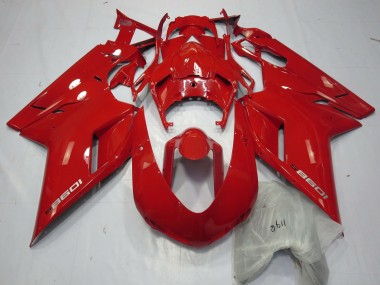 Carenagens Moto Ducati 1098 2007-2014 - Vermelho