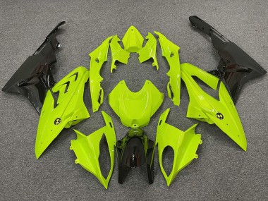 Carenagens Moto BMW S1000RR 2009-2014 - Amarelo Néon Preto Brilhante