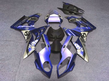 Carenagens Moto BMW S1000RR 2017-2018 - Prata Azul Preto