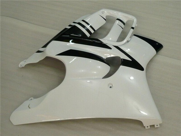 Carenagens Moto Honda CBR600 F3 1995-1996 - Branco Preto Brilhante