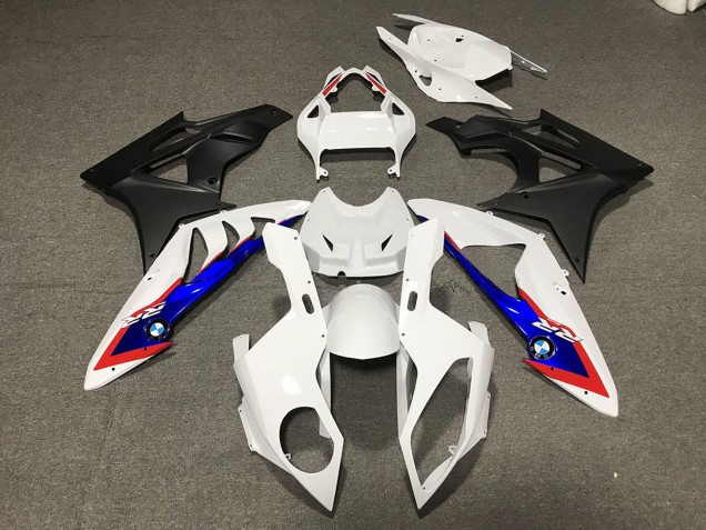 Carenagens Moto BMW S1000RR 2009-2014 - Branco Vermelho Azul Preto Fosco