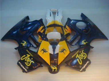 Carenagens Moto Honda CBR600 F3 1995-1996 - Azul Amarelo Joes