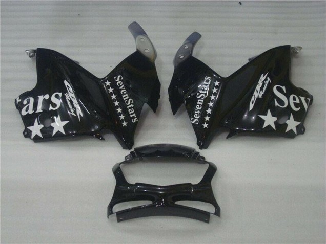 Carenagens Moto Honda CBR600 F3 1995-1996 - Prata Preto Brilhante SevenStars