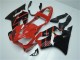 Carenagem Moto Honda CBR600 F4i 2001-2003 - Vermelho Preto Brilhante
