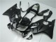 Carenagens Moto Honda CBR600 F4i 2001-2003 - Preto Brilhante Preto Fosco