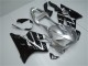 Carenagem Moto Honda CBR600 F4i 2001-2003 - Prata Preto Brilhante